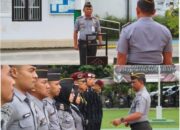 Pimpin Apel Pagi Perdana, Plt. Karutan Siak Ajak Jajaran Saling Bersinergi dalam Melaksanakan Tugas