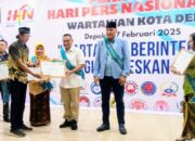 H.M Hasbullah Rahmad : Sukseskan Depok maju dengan Berintegritas Bersinergi Para Insan Pers   