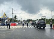 Tekan Laka lantas di Jl. TOL Permai Tim Gabungan Lakukan Penertiban Odol