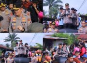 Kapolda Riau Tinjau Penanganan Banjir di Rumbai, Salurkan Bantuan dan Gelar Trauma Healing
