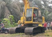 Ratusan Petani Dari Desa Pantai Raja dan Bangun Sari, Kompak Usir dan Tahan Alat Berat Milik Hanafi Cs