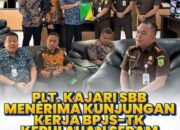 Kasubsi 1 Intel Kejari SBB Hadiri Giat Gerakan Pangan Murah