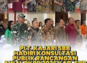 Plt. Kajari SBB Hadiri Konsultasi Publik Rancangan Awal RKPD Tahun 2026 Kab. Seram Bagian Barat