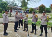 Rayakan Ulang Tahun Personel Dengan Penanaman Pohon Gaharu, Dukung Program Penghijauan Kapolda Riau