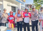 Sukseskan CFD Pekanbaru, Ditlantas Polda Riau Gelar Kampanye Keselamatan Berlalu Lintas