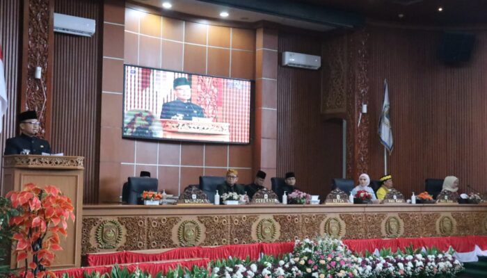 DPRD Kota Depok Gelar Rapat Paripurna Sekaligus HUT ke-26 Tahun, Mencanangkan Kota Depok Lebih Maju, Melalui Quick win
