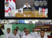 Tingkatkan Kualitas Kinerja dan Pelayanan, Lapas Pekanbaru Ikuti Rapat Anev Kemenimipas