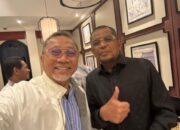 Zulkifli Hasan Tunjuk Lansung Anggota Komisi XIII DPR RI Arisal Aziz Ketua DPW PAN Sumbar