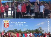 Bupati Bengkalis Buka Open Turnamen Sepak Bola Desa Liang Bani Dan Diikuti 3 Kabupaten/Kota