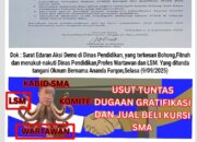 Terkesan Menakut-nakuti dan Fitnah, Surat Edaran dan Aksi yang Dilakukan Oknum Atasnama Ananda Furqon Patut Dipertanyakan