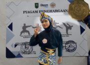 Zia Ferissa Johan dari PSHT yang Juga Siswi SMPN 47 Pekanbaru Raih Juara Pertama di Pertandingan Riau Open Kompetition 2 Piala Kadispora Riau 2025