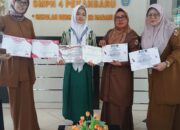 SMPN 04 Pekanbaru Lepas Siswi Berprestasi Naura Adhisya Ilham Menuju Pelatnas di Bogor