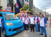 Ketua DPP PWMOI H. Jusuf Rizal, Resmikan Peluncuran Mobil Ambulance Gratis untuk Masyarakat dari Ketua DPD PWMOI Pekanbaru Aprianto 