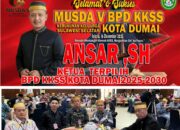 Melalui Musyawarah dan Mufakat, Ansar SH Terpilih Pimpin BPD Kerukunan Keluarga Sulawesi Selatan Kota Dumai Periode 2025-2030