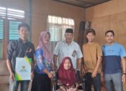 BAZNAS Kabupaten Bengkalis Salurkan Bantuan Kursi Roda untuk Warga Desa Bukit Batu