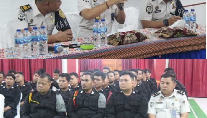 Rapat Pengamanan Lapas Pekanbaru Bahas Strategi Deteksi Dini Cegah Barang Terlarang