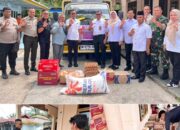 BAZNAS Bengkalis Bersama BPBD Salurkan Bantuan Sembako untuk Korban Banjir di Kecamatan Siak Kecil