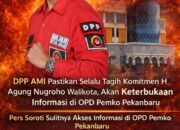 Pers Minta Wali Kota Pekanbaru Pastikan OPD Tidak Menutup Informasi