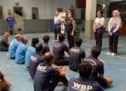 Tingkatkan Kesadaran, Penyuluhan Kesehatan TB–HIV Digelar di Blok Hunian Rutan Kelas I Pekanbaru