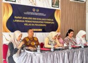 Lapas Perempuan Kelas IIA Pekanbaru Gelar Rapat Analisis dan Evaluasi Kinerja