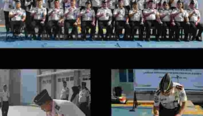 Teguhkan Pembangunan Zona Integritas Lapas Narkotika Kelas llB Rumbai Laksanakan Apel Penandatanganan Komitmen Bersama