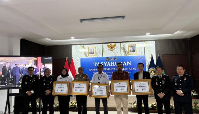 Kolaborasi Solid, Brimob Riau Digganjar Penghargaan di Hari Bakti Pemasyarakatan ke-62