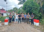 Akses Harapan Terbuka, Satbrimob Polda Riau Rampungkan Pembangunan Jembatan di Rokan Hulu