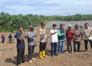 Polsek Tambusai Dukung Program Ketahanan Pangan Prabowo, “Tanam Jagung di Desa Talikumain”