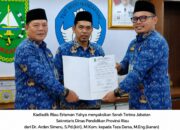 Breaking News …!!! Pisah Sambut Pejabat Disdik Riau, Arden Simeru: Jabatan Ada Batasnya, Persahabatan Tetap Berjalan