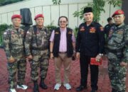 Hari Bhayangkara ke-80, Ketua DPD GRIB Jaya Riau Martin Purba Hadiri Upacara di Polda Riau