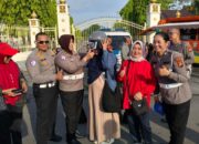 Polantas Sapa Warga di Car Free Day, Ditlantas Polda Riau Gaungkan Budaya Tertib Berlalu Lintas
