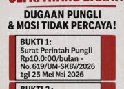 Bongkar Pungli di Kecamatan Sei Kepayang Barat, GALAKSI Tuntut Bupati Asahan Segera Copot Camat 