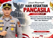 Hari Kesaktian Pancasila 2026, Kapolres Dharmasraya Tegaskan Semangat Persatuan dan Indonesia yang Berkeadilan