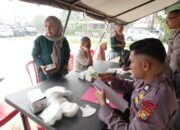 HUT Ke-81 Korps Brimob Polri, Brimob Riau Hadir Bersama Masyarakat melalui Bakti Kesehatan Gratis