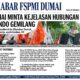 FSPMI Dumai minta kejelasan hubungan industrial di PT CEMINDO GEMILANG